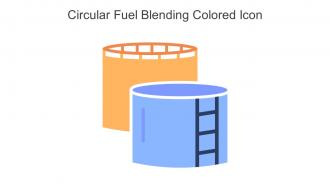 Circular Fuel Blending Colored Icon In Powerpoint Pptx Png And Editable Eps Format