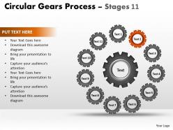 86362056 style variety 1 gears 11 piece powerpoint presentation diagram infographic slide