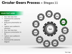 86362056 style variety 1 gears 11 piece powerpoint presentation diagram infographic slide