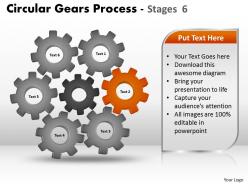 Circular gears process diagrams stages 9