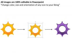 39612598 style variety 1 gears 10 piece powerpoint presentation diagram infographic slide