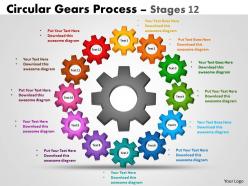 Circular Gears Process Stages 12