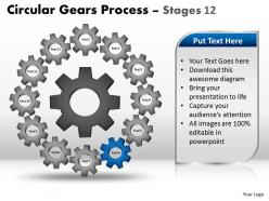 Circular gears stages 3