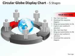 10459775 style puzzles circular 5 piece powerpoint presentation diagram infographic slide