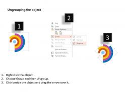 22806415 style circular semi 4 piece powerpoint presentation diagram infographic slide