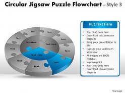 7315287 style division pie-puzzle 3 piece powerpoint template diagram graphic slide