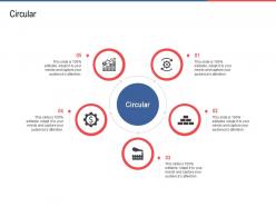 Circular l2092 ppt powerpoint presentation slides design ideas
