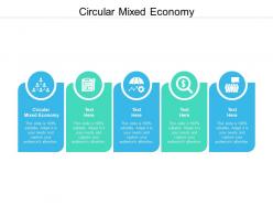 Circular mixed economy ppt powerpoint presentation model gallery cpb