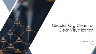 Circular Org Chart For Clear Organizational Visualization PPT Template AT