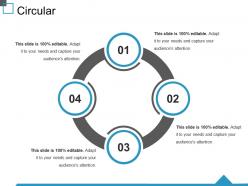 Circular ppt design templates