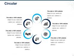 Circular ppt slide design