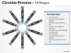 Circular process 10 stages 5