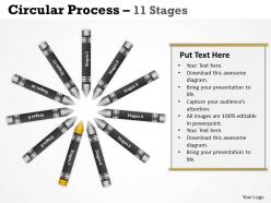 Circular process 11 stages 4