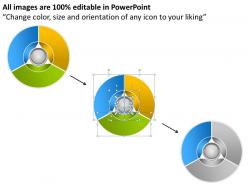 93127118 style circular loop 3 piece powerpoint template diagram graphic slide