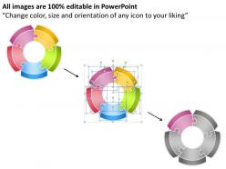 19826846 style puzzles circular 5 piece powerpoint presentation diagram infographic slide