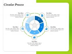 Circular process audiences attention editable ppt powerpoint presentation infographics