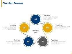 Circular process cab aggregator ppt structure