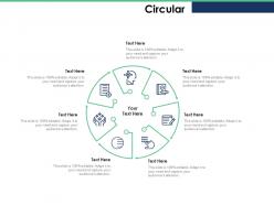 Circular process checklist n4 ppt powerpoint presentation inspiration