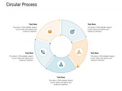 Circular process nursing management ppt graphics