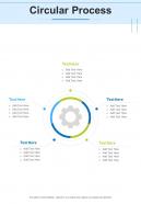 Circular Process Recruitment Proposal One Pager Sample Example Document