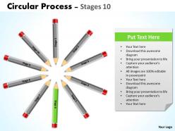 Circular process stages 6