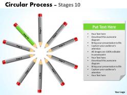 Circular process stages 6