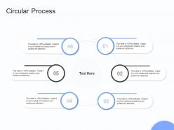 Circular Process Stakeholders Engagement Plan Ppt Structure