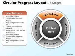 Circular progress layout flow 5