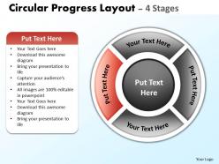 Circular progress layout flow 5
