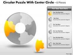 Circular puzzle 17