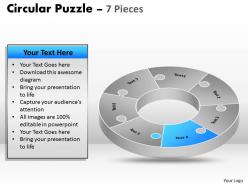 72036624 style puzzles circular 7 piece powerpoint presentation diagram infographic slide
