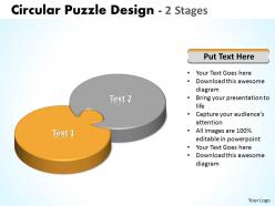 11806022 style puzzles linear 2 piece powerpoint presentation diagram infographic slide