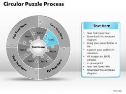 70022459 style puzzles circular 7 piece powerpoint presentation diagram infographic slide