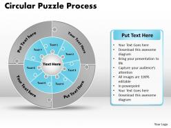8030253 style division pie-puzzle 4 piece powerpoint template diagram graphic slide