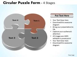 87572717 style division pie-puzzle 4 piece powerpoint template diagram graphic slide