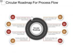Circular roadmap for process flow good ppt example