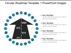 Circular Roadmap Template 1 Powerpoint Images