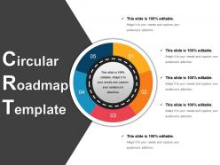 Circular Roadmap Template 2 Powerpoint Layout