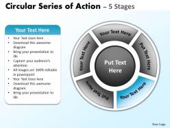 Circular series of action diagrams 8
