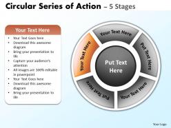 Circular series of action diagrams 8