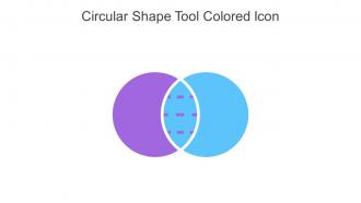 Circular Shape Tool Colored Icon In Powerpoint Pptx Png And Editable Eps Format