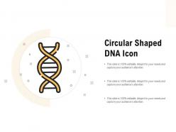 Circular Shaped DNA Icon