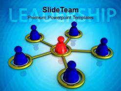 Circular team business leadership concept powerpoint templates ppt themes and graphics 0213