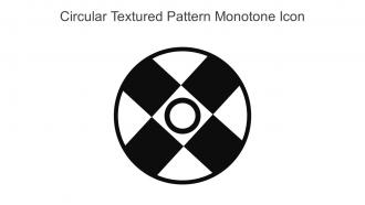 Circular Textured Pattern Monotone Icon In Powerpoint Pptx Png And Editable Eps Format