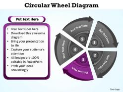 68052957 style circular concentric 5 piece powerpoint template diagram graphic slide