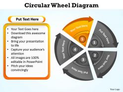 68052957 style circular concentric 5 piece powerpoint template diagram graphic slide
