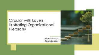 Circular With Layers Illustrating Organizational Hierarchy PPT Information AT