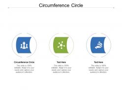Circumference circle ppt powerpoint presentation infographic template slideshow cpb