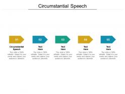 Circumstantial speech ppt powerpoint presentation styles microsoft cpb