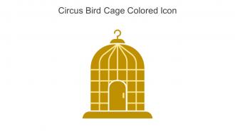 Circus Bird Cage Colored Icon In Powerpoint Pptx Png And Editable Eps Format